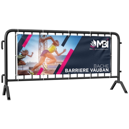 Banderole pour barrière VAUBAN