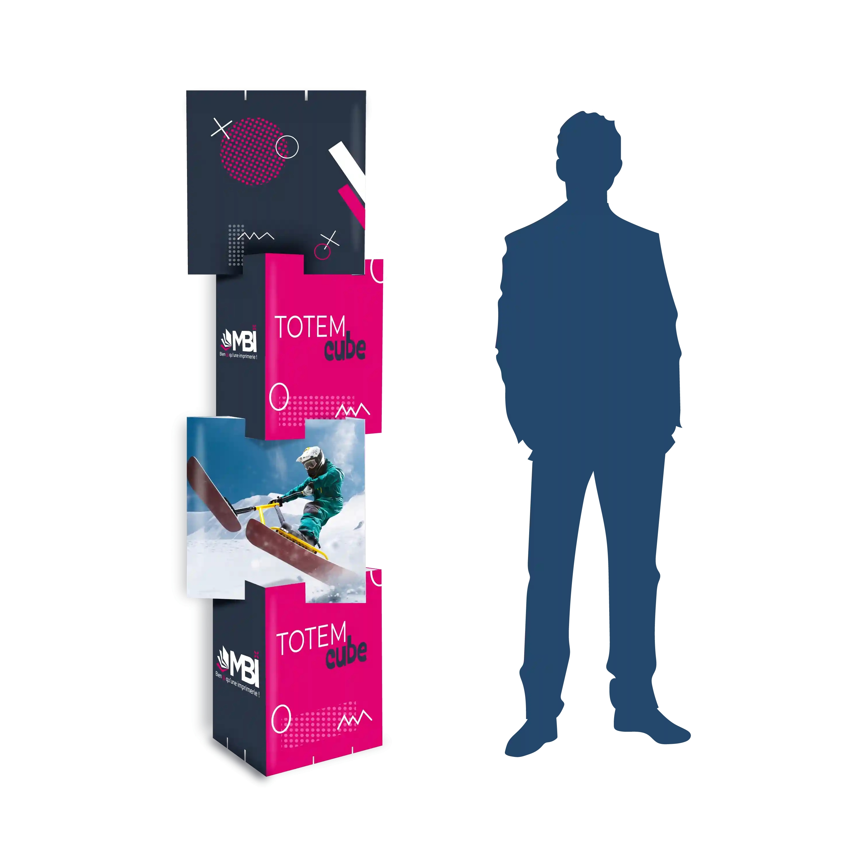 Totem cube 4 modules