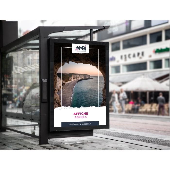 Affiche pour mobilier urbain & campagne d'affichage grand format - MBI